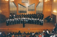 3-й фестиваль русской музыки «Покровская осень» в Новосибирской государственной консерватории им. М. Глинки. Октябрь 2001 года