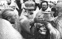 1000-летие Крещения Руси, Литургия перед Софийским собором