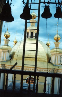 Спасо-Преображенский собор, г. Новокузнецк. Вид с колокольни