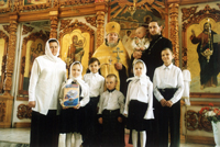 Владимир Пивоваров с семьей и Александром Пивоваровым