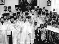 На Престольном празднике в Вознесенском кафедральном соборе города Новосибирска